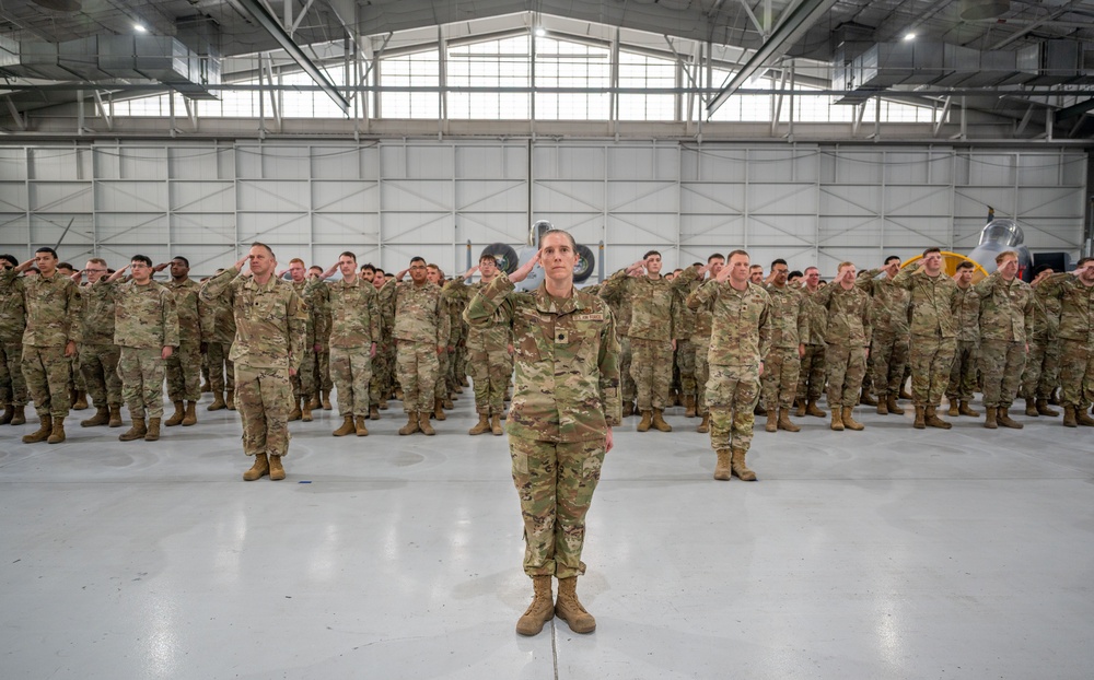 57th Maintenance Group Change of Command happens at Nellis