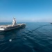 USS Gerald R. Ford (CVN 78) Conducts Vertical Replenishment with USS George H. W. Bush (CVN 77)