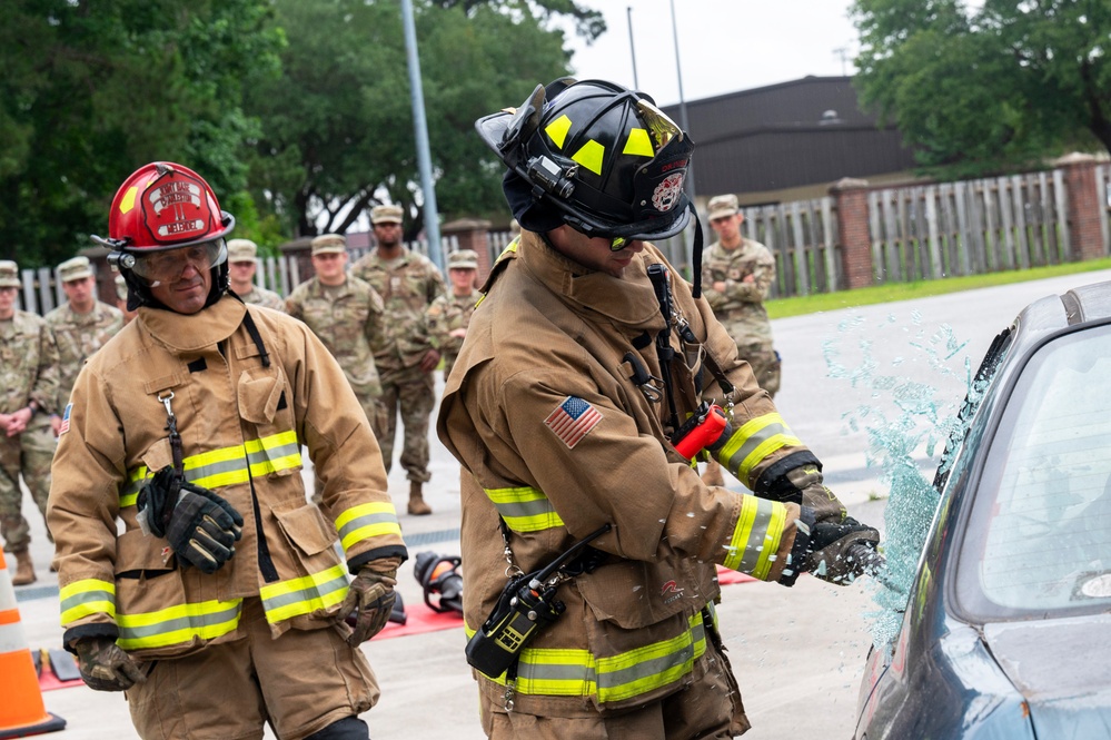 On fire: JB Charleston firefighters train for summer