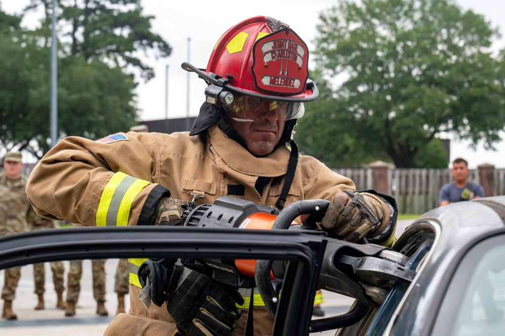 On fire: JB Charleston firefighters train for summer