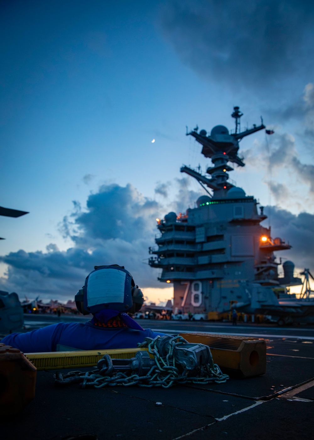 USS Gerald R. Ford (CVN 78) Conducts Flight Operations