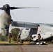 U.S. Marines with MWSS-273 and VMM-162 refuel MV-22B Ospreys at Wallops Island
