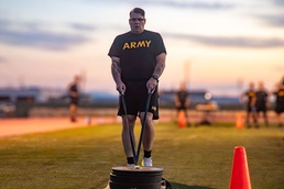 101st Division Sustainment Brigade takes Army Fitness Test