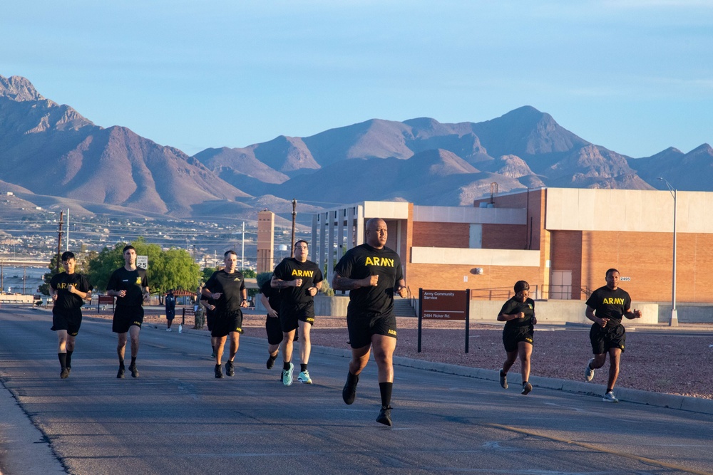 101st Division Sustainment Brigade takes Army Fitness Test