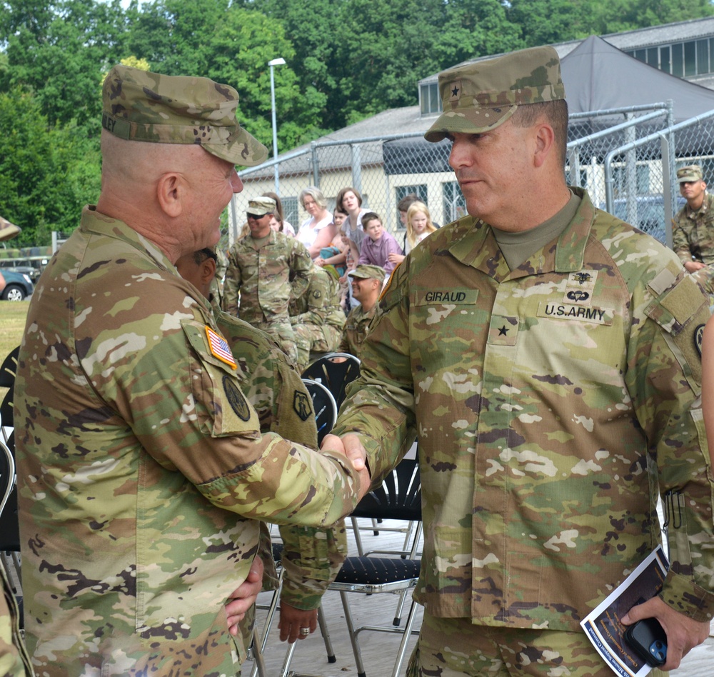 7th Mission Support Command Change of Command