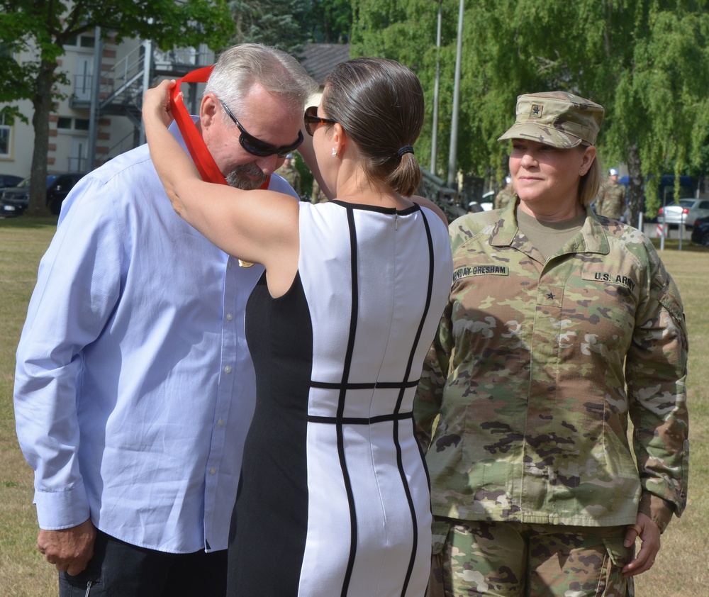 7th Mission Support Command Change of Command