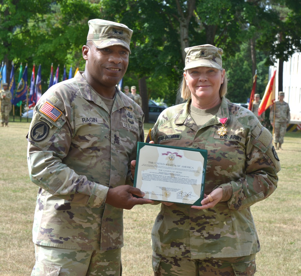 7th Mission Support Command Change of Command