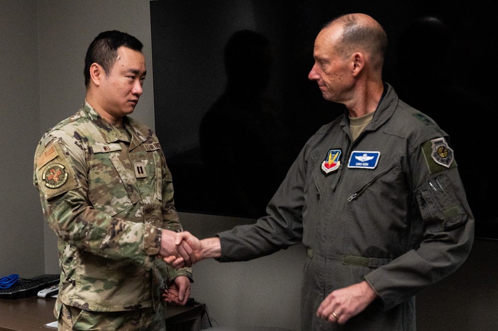 Maj. Gen. Niemi coins Nellis Airmen for going above and beyond