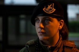 JB Charleston Security Forces stand watch