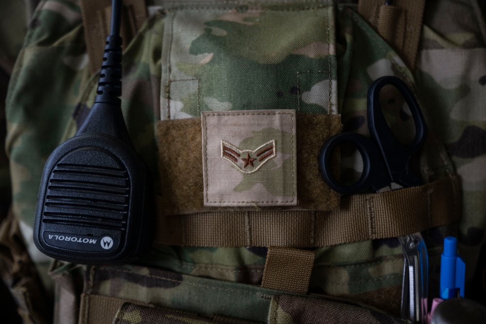 JB Charleston Security Forces stand watch