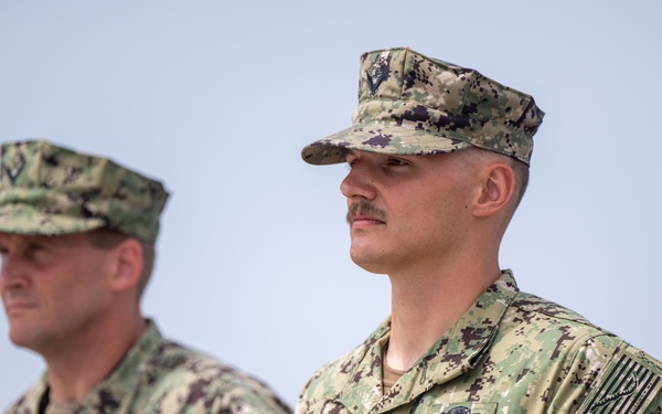 NSW LOGSU-1 Sailor Receives Navy and Marine Corps Medal for Heroism
