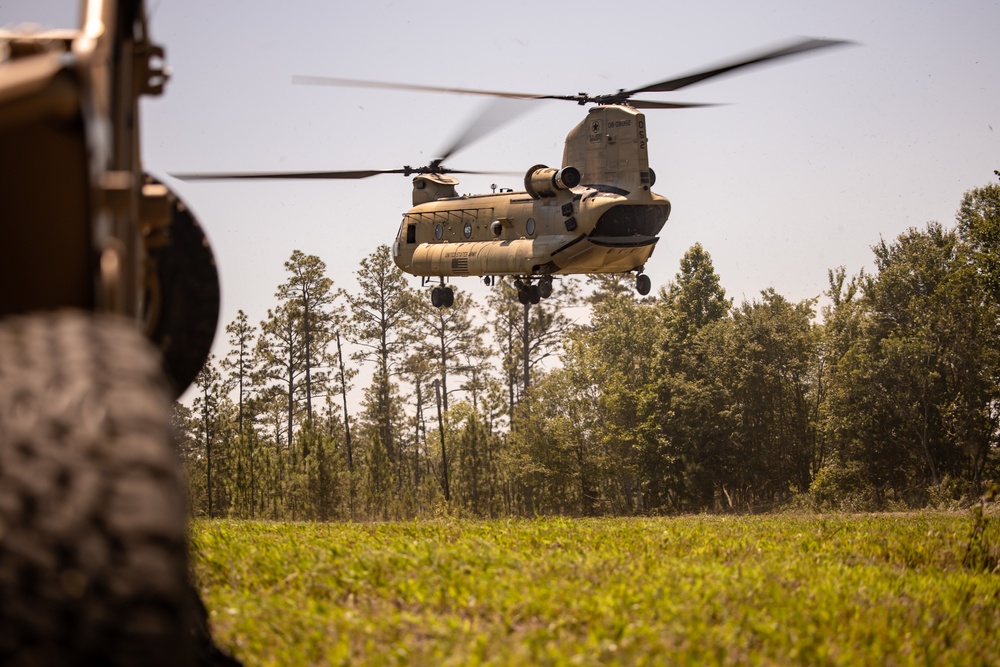North Carolina National Guard Conducts Insertion Week with SF