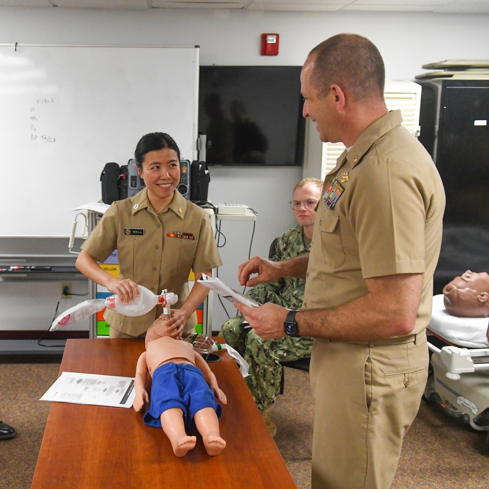 Pediatric Advanced Life Support Training at Naval Hospital Jacksonville
