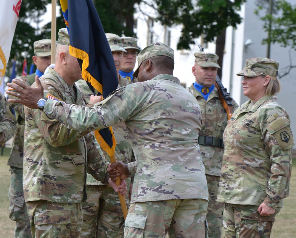 7th Mission Support Command Change of Command