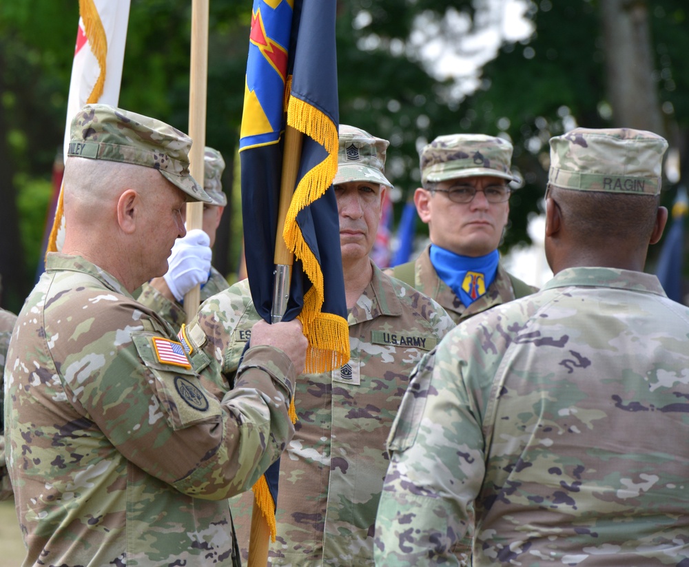7th Mission Support Command Change of Command
