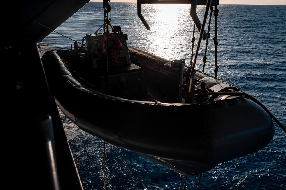 USS Gerald R. Ford (CVN 78) Search and Rescue Exercise