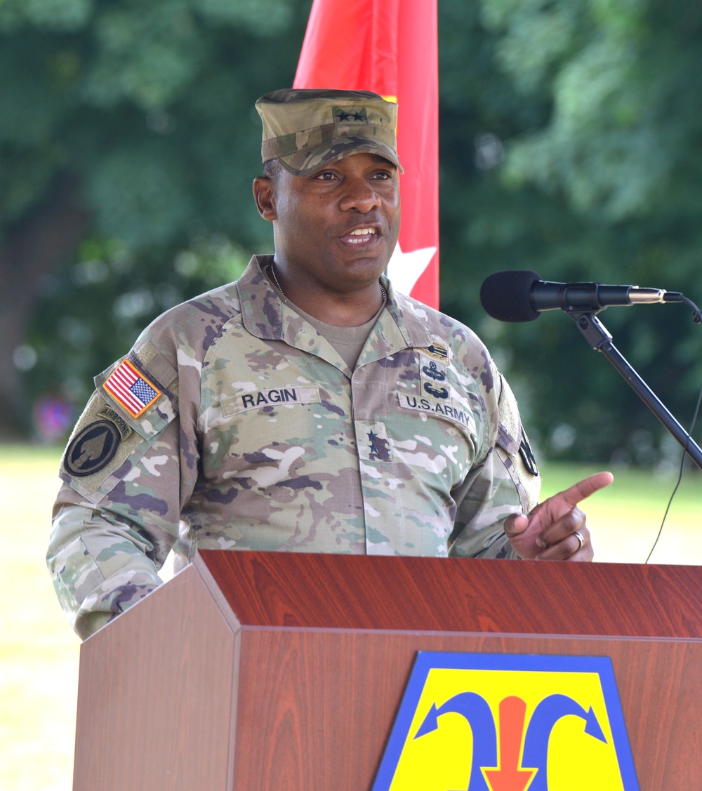 7th Mission Support Command Change of Command