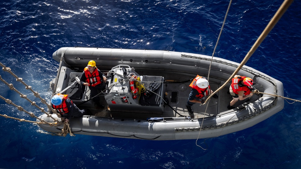USS Gerald R. Ford (CVN 78) Search and Rescue Exercise