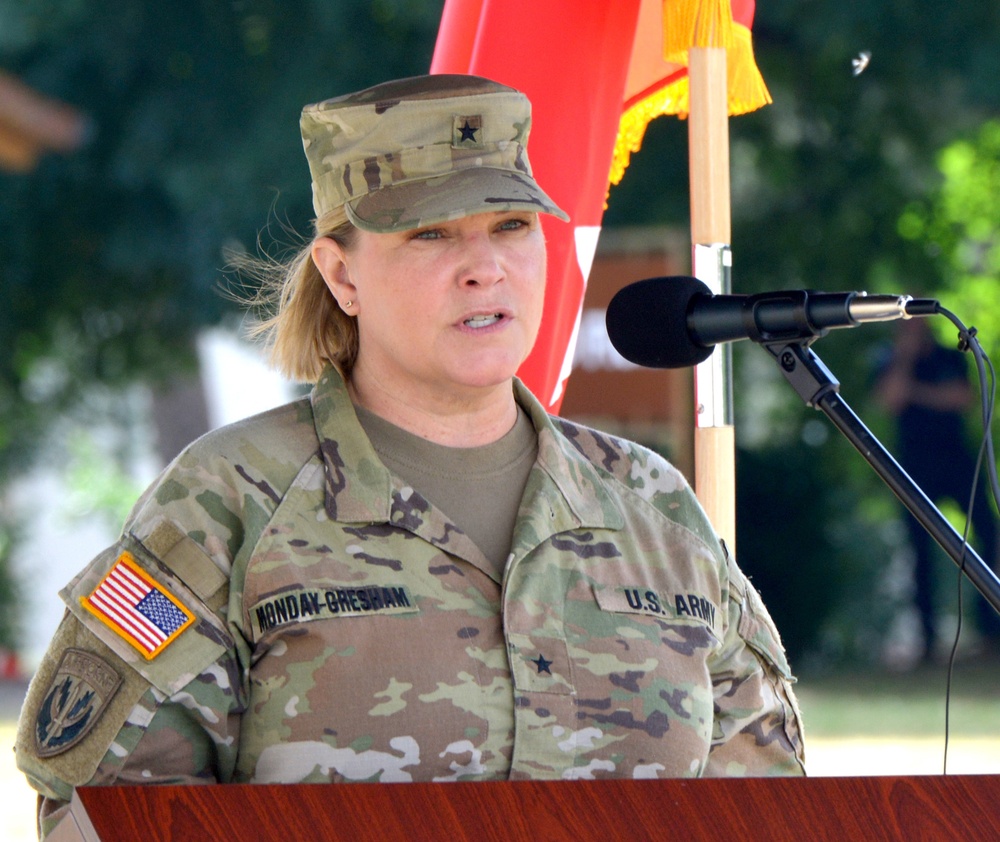 7th Mission Support Command Change of Command
