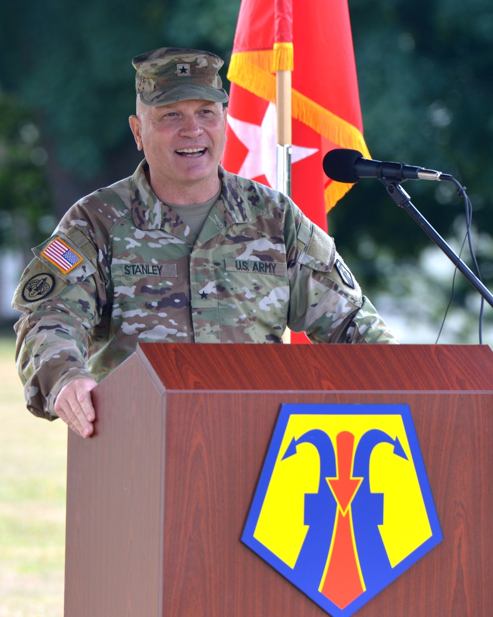 7th Mission Support Command Change of Command