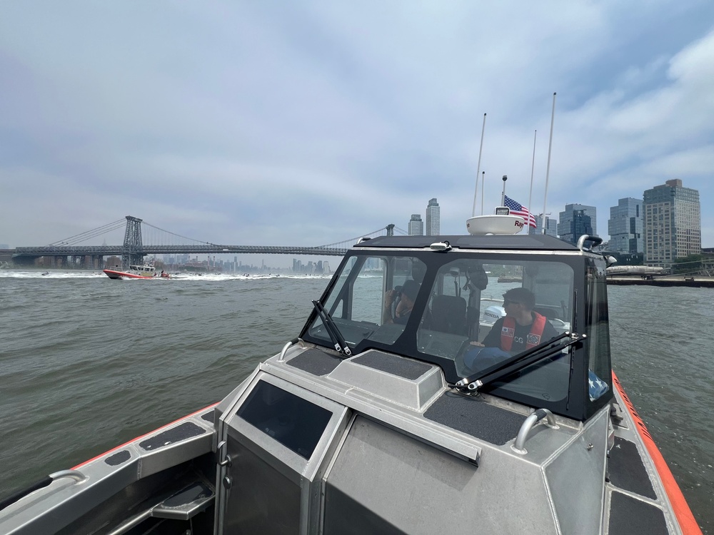 U.S. Coast Guard Enforces Security Zone During Jet Ski Invasion 2025