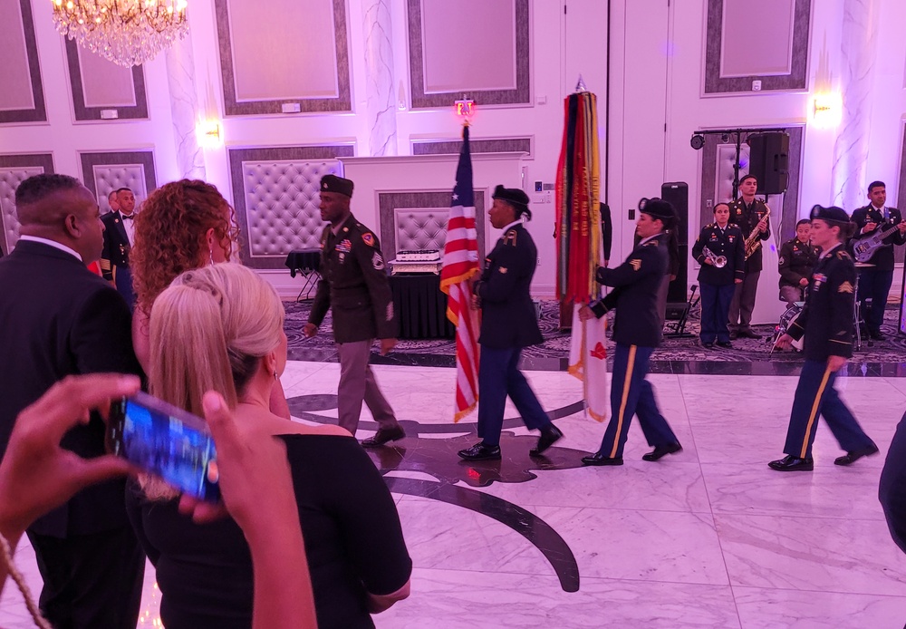 Army Reserve division holds ball to celebrate Army’s 250th birthday