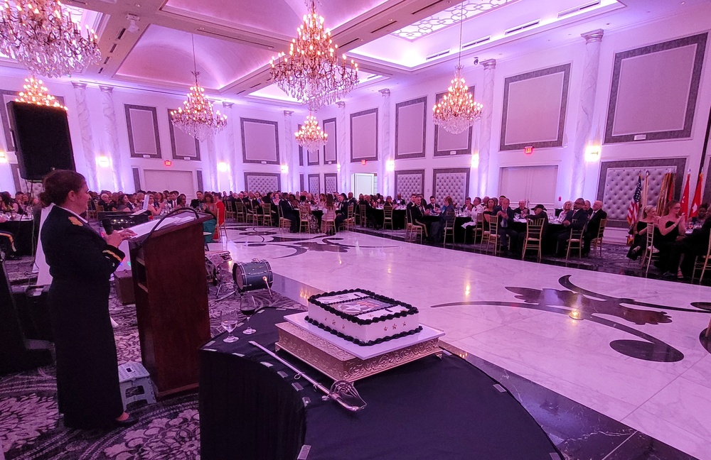 Army Reserve division holds ball to celebrate Army’s 250th birthday