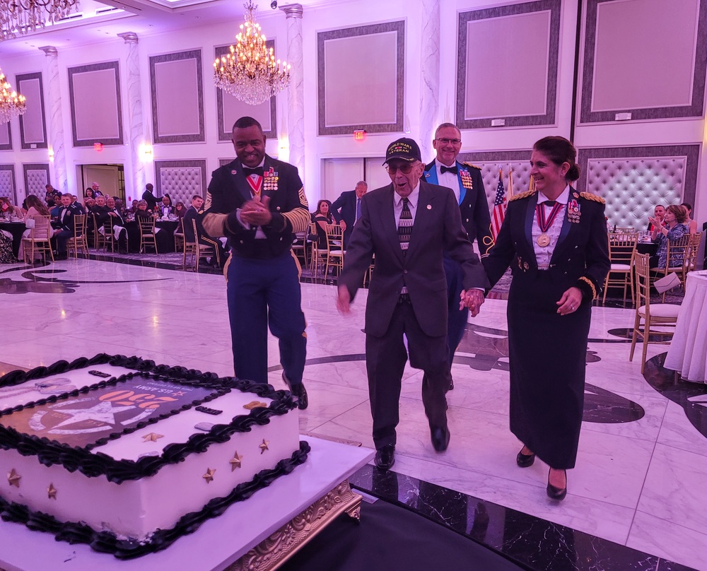 Army Reserve division holds ball to celebrate Army’s 250th birthday