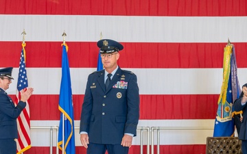 Col. Justin Secrest is Applauded During 377 ABW CoC