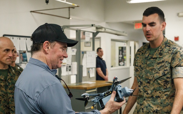 SECNAV Visits MCBQ