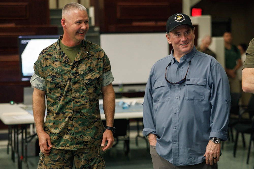 SECNAV Visits MCBQ