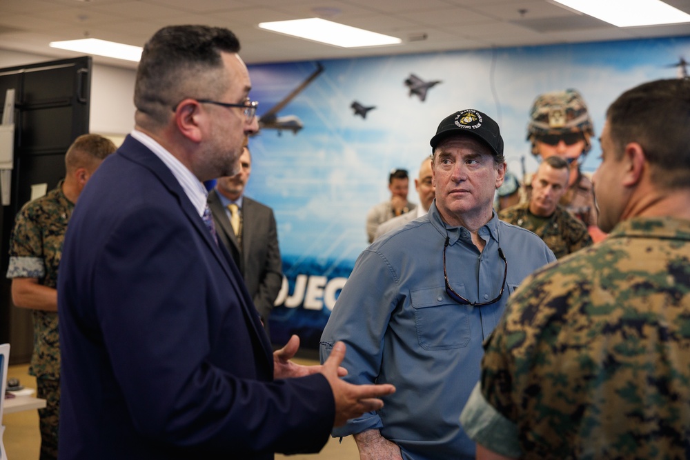 SECNAV Visits MCBQ