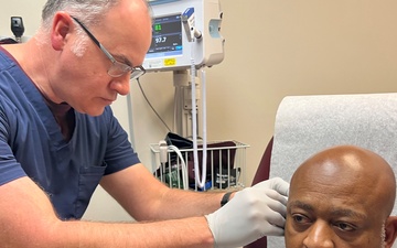 Tiny needles, big relief: Certified BJACH providers bring battlefield acupuncture to patients