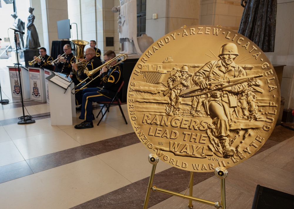 Congressional Gold Medal Ceremony in honor of US Army Rangers Veterans of World War II