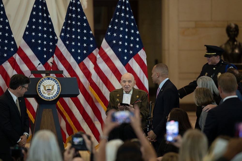 Congressional Gold Medal Ceremony in honor of US Army Rangers Veterans of World War II