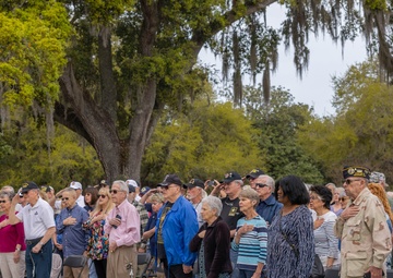 Vietnam War Veterans Day wreath laying ceremony