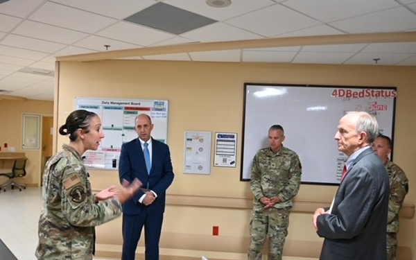 Top military health official praises Keesler Medical Center's vital role in healthcare, readiness