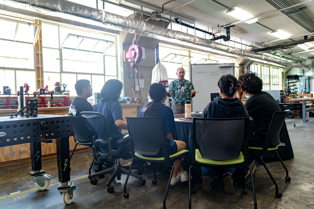 Building More Than Ships: University of Hawai‘i Interns Explore STEM Pathways at Pearl Harbor Naval Shipyard