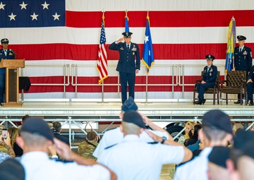 377 ABW Change of Command Ceremony