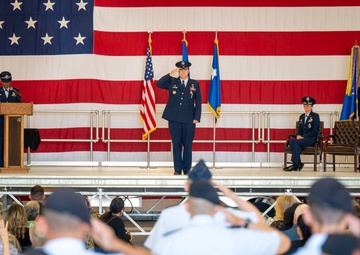 377 ABW Change of Command Ceremony