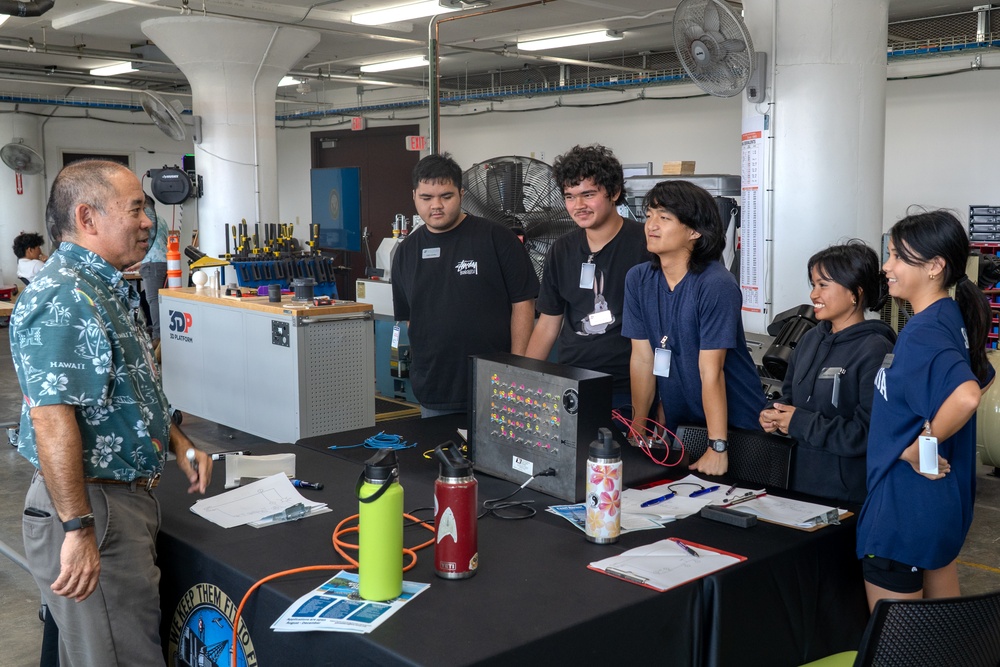 Building More Than Ships: University of Hawai‘i Interns Explore STEM Pathways at Pearl Harbor Naval Shipyard
