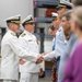 Captains Polyak and Lineberry recognize Aviation Logistics Center division representatives