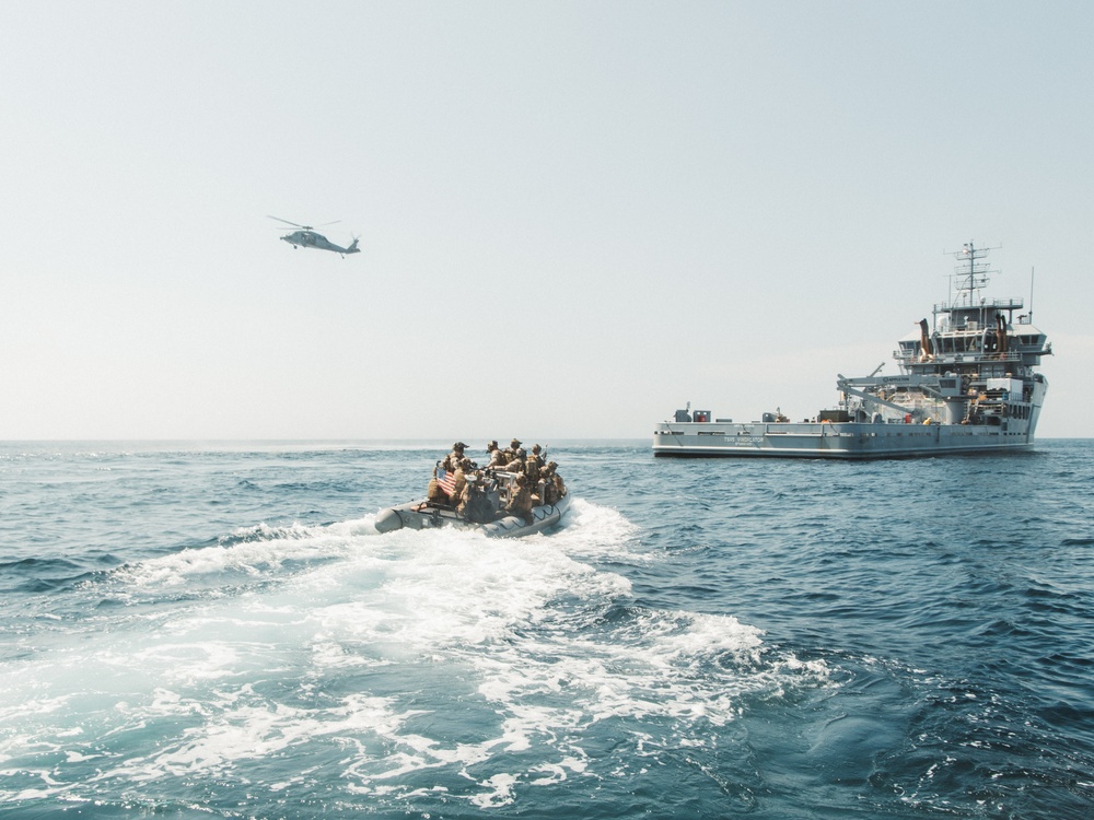 22nd MEU | MSPF Conducts Maritime Interdiction Operations During COMPTUEX
