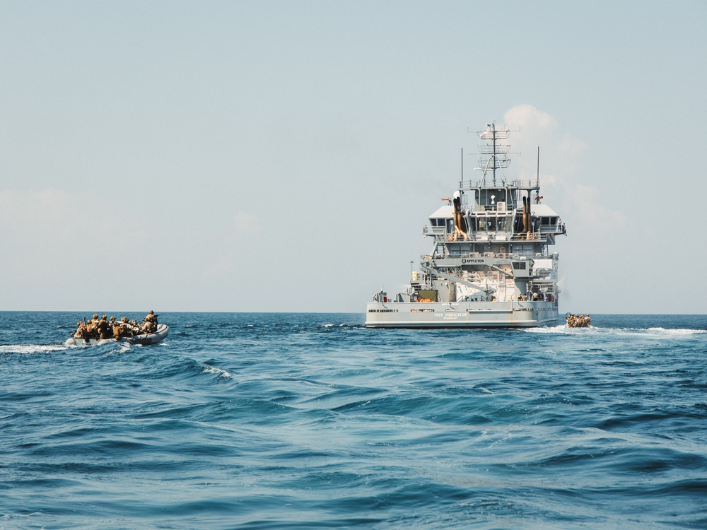 22nd MEU | MSPF Conducts Maritime Interdiction Operations During COMPTUEX