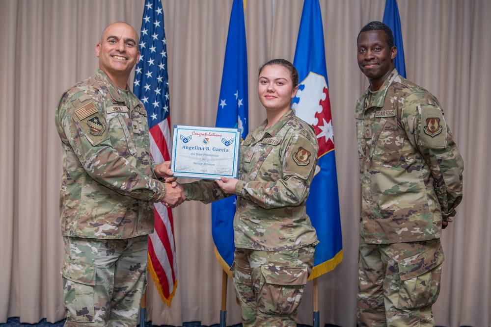 July enlisted promotion ceremony held
