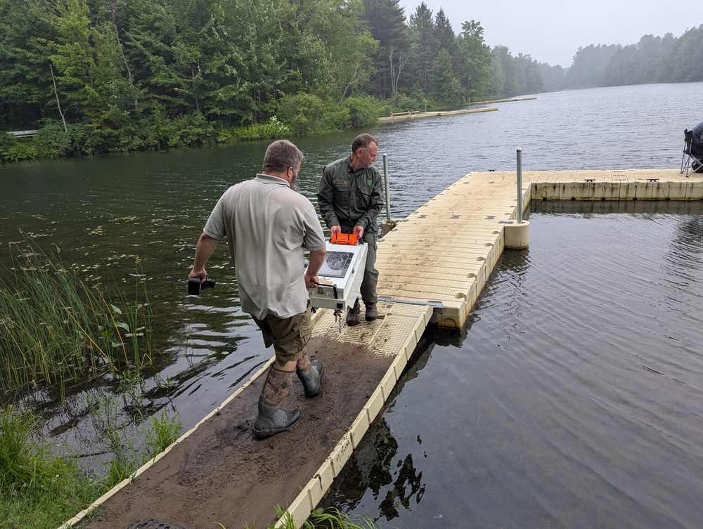 Chaos Divers visit Fort Drum for search and recovery case in Remington Pond