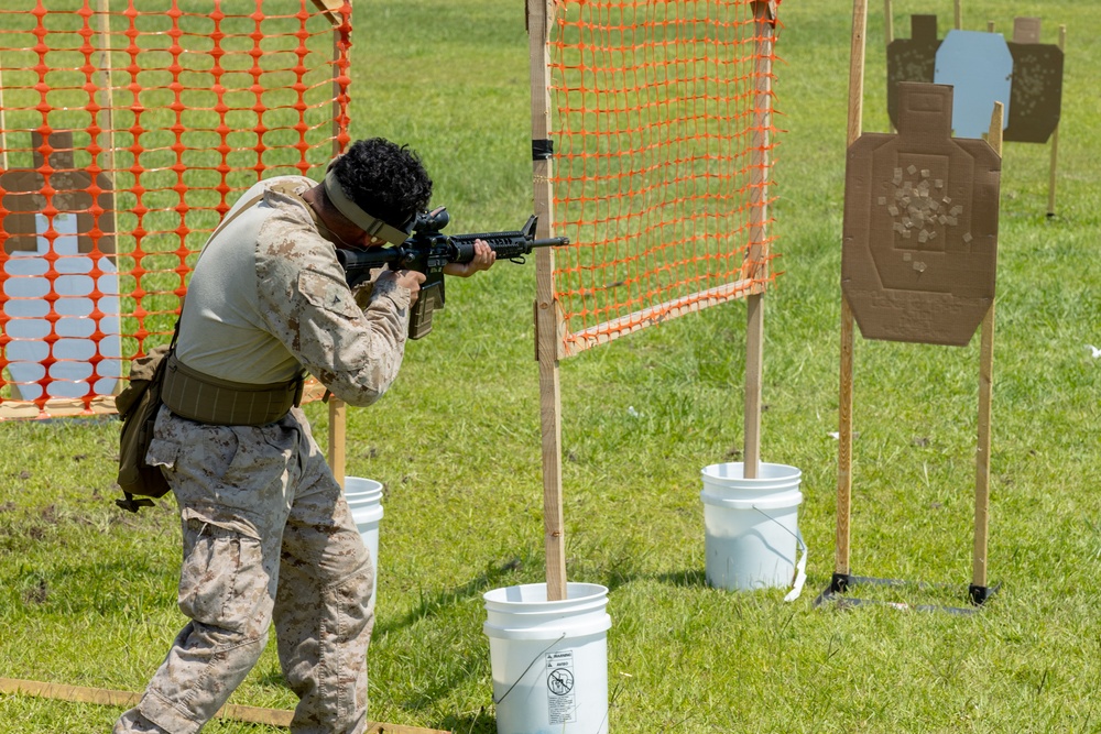 2nd MLG Marines Participate in Rifle Competition