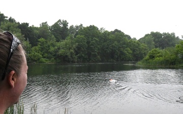 Chaos Divers visit Fort Drum for search and recovery case in Remington Pond