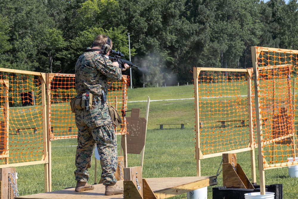 2nd MLG Marines Participate in Rifle Competition