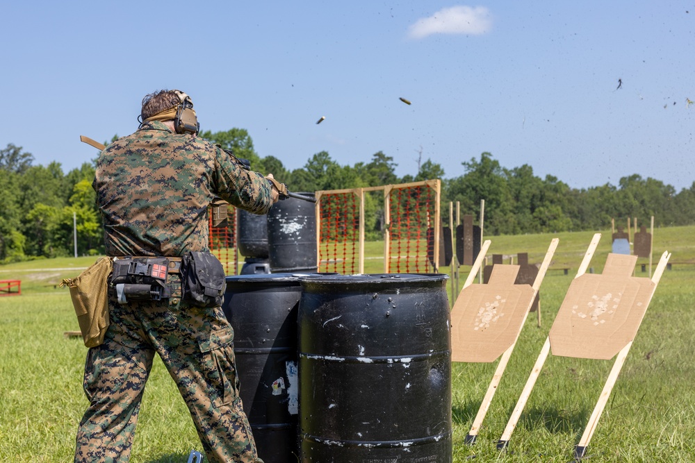 2nd MLG Marines Participate in Rifle Competition
